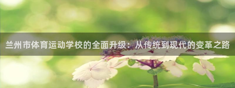 J9官方正版app集团logo：兰州市体育运动学校的
